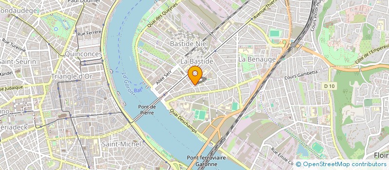 localisation de l'entreprise MONSIEUR DAMIEN DOUMAX à BORDEAUX