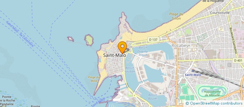 localisation de l'entreprise MONSIEUR DAMIEN DROUET à SAINT-MALO