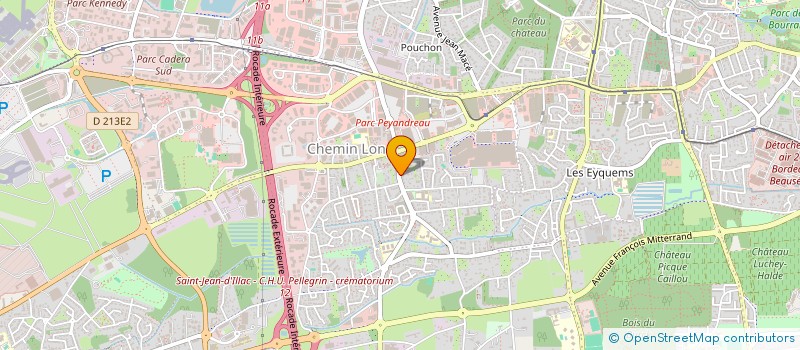 localisation de l'entreprise MONSIEUR DAMIEN DUBEARN  MERIGNAC