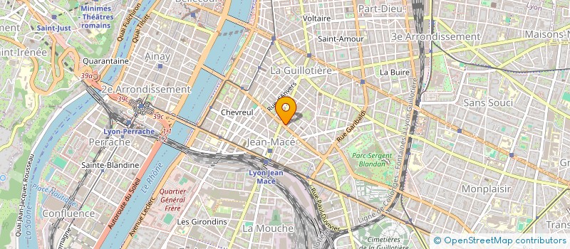 localisation de l'entreprise MONSIEUR DAMIEN DUBOIS-PAGNON  LYON