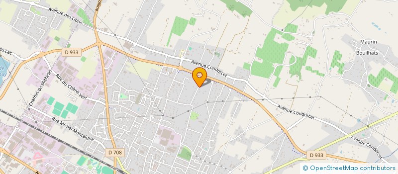 localisation de l'entreprise MONSIEUR DAMIEN DUBOS  MARMANDE