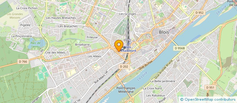 localisation de l'entreprise MONSIEUR DAMIEN DUBOURG  BLOIS