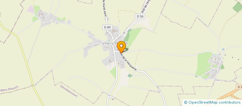localisation de l'entreprise MONSIEUR DAMIEN DUBUISSON  VILLERS-PLOUICH