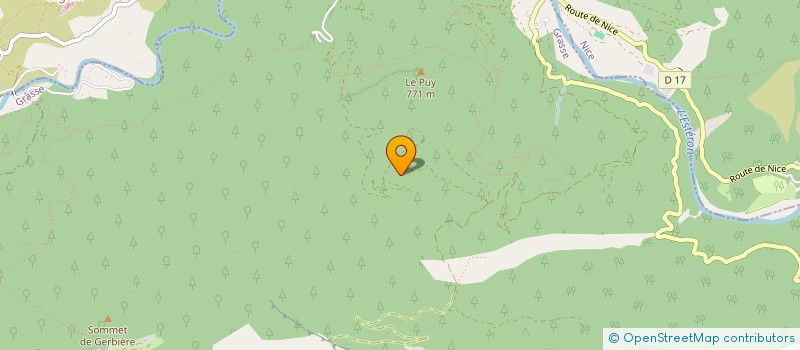 localisation de l'entreprise MONSIEUR DAMIEN DUBUS  LA ROQUE-EN-PROVENCE