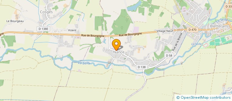 localisation de l'entreprise MONSIEUR DAMIEN DUCERT  NANCE