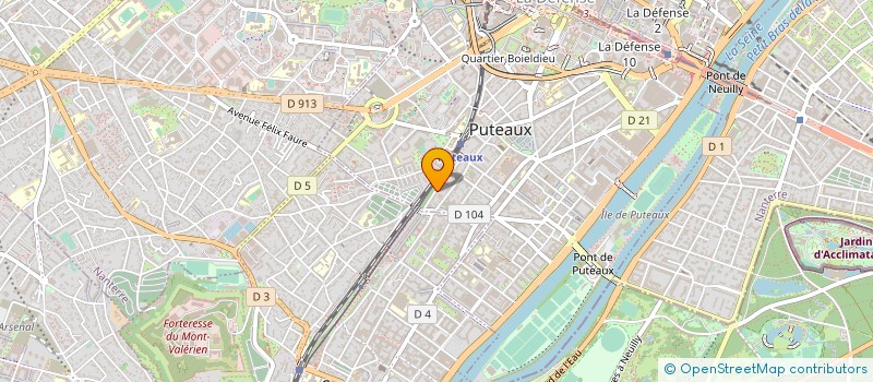 localisation de l'entreprise MONSIEUR DAMIEN DUCROT à PUTEAUX