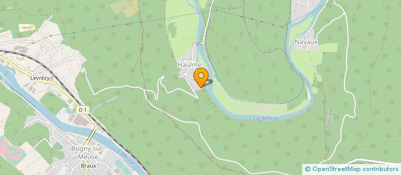 localisation de l'entreprise MONSIEUR DAMIEN DUFOUR  HAULME