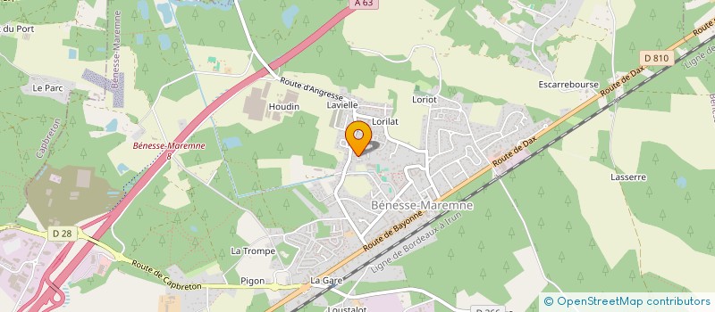 localisation de l'entreprise MONSIEUR DAMIEN DUHAA à BENESSE-MAREMNE