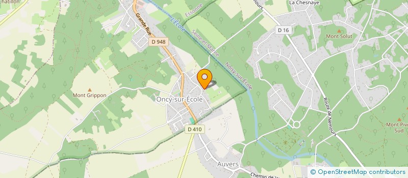 localisation de l'entreprise MONSIEUR DAMIEN DUHAMEL  ONCY-SUR-ECOLE