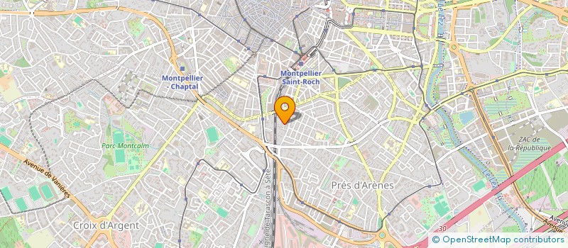 localisation de l'entreprise MONSIEUR DAMIEN DUMOULIN à MONTPELLIER