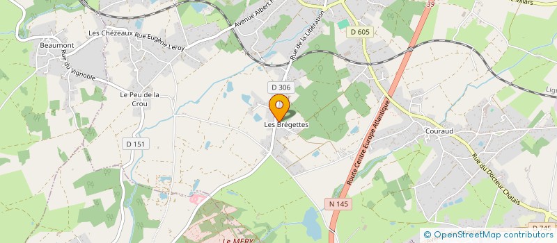 localisation de l'entreprise MONSIEUR DAMIEN DUPHLOUX à DOMERAT