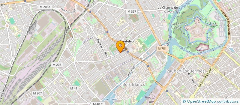 localisation de l'entreprise MONSIEUR DAMIEN DUPIRE à LILLE