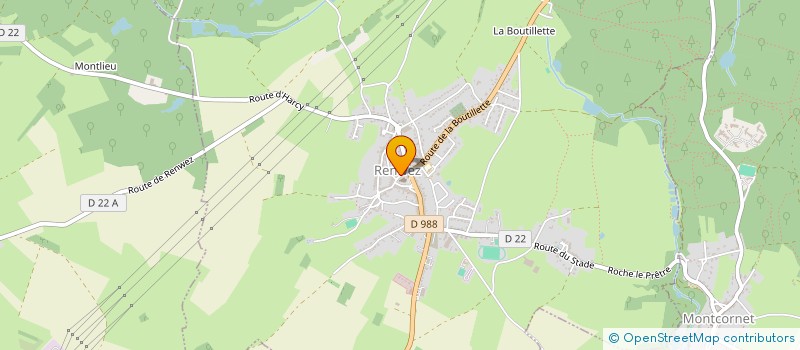 localisation de l'entreprise MONSIEUR DAMIEN DUPONT  RENWEZ