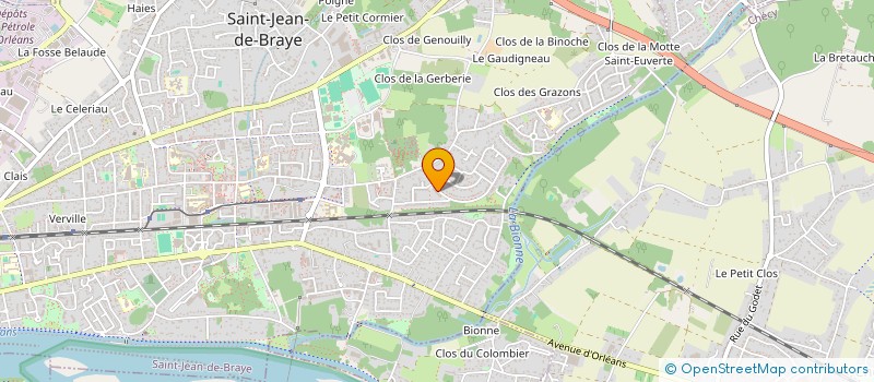 localisation de l'entreprise MONSIEUR DAMIEN DUPORT à SAINT-JEAN-DE-BRAYE