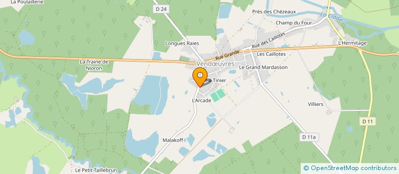 localisation de l'entreprise MONSIEUR DAMIEN DUPUY à MEOBECQ