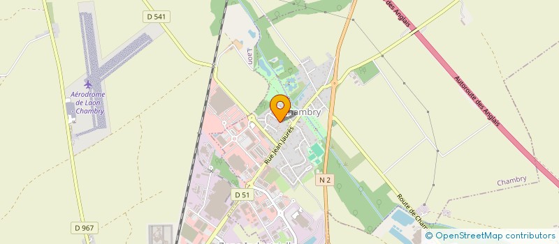 localisation de l'entreprise MONSIEUR DAMIEN DUQUENOIS  CHAMBRY