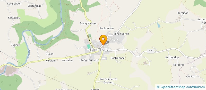 localisation de l'entreprise MONSIEUR DAMIEN DURIF  SAINT-JEAN-BREVELAY