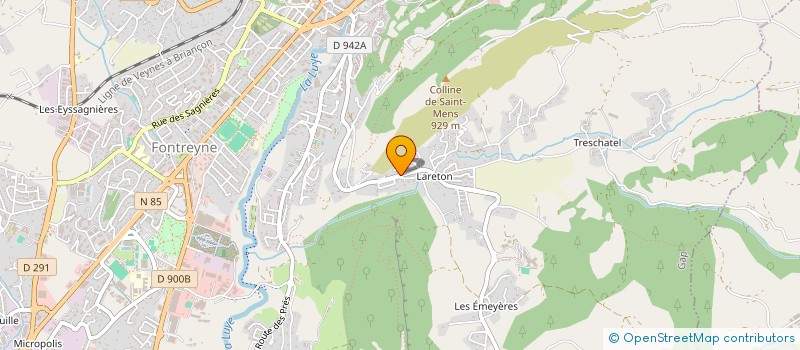 localisation de l'entreprise MONSIEUR DAMIEN DUSSAIX  GAP