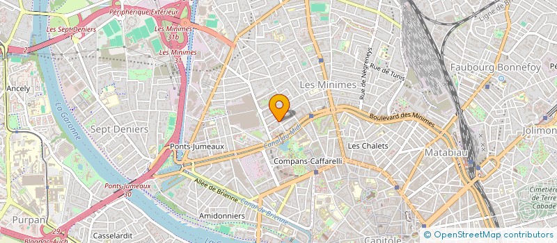 localisation de l'entreprise MONSIEUR DAMIEN DUTERTRE à TOULOUSE