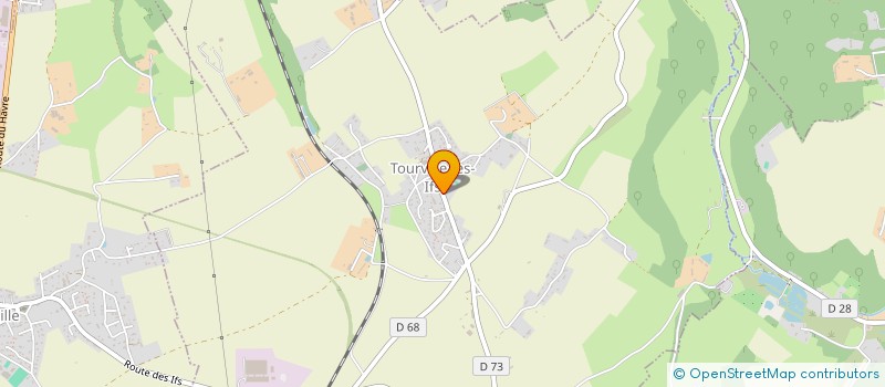 localisation de l'entreprise MONSIEUR DAMIEN DUTOT  TOURVILLE-LES-IFS