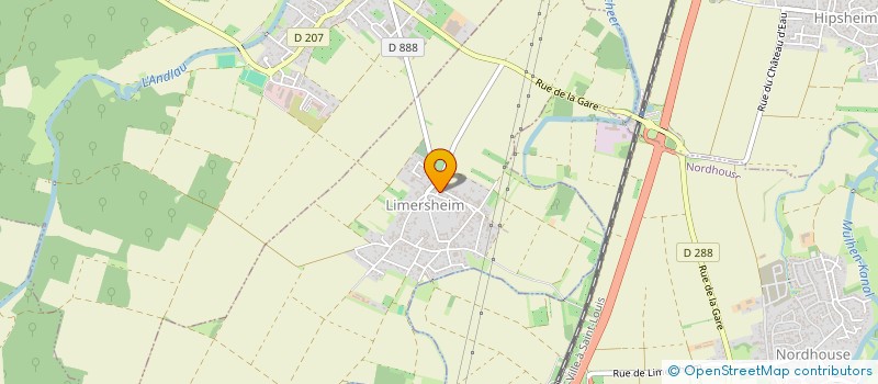 localisation de l'entreprise MONSIEUR DAMIEN ECKERT  LIMERSHEIM