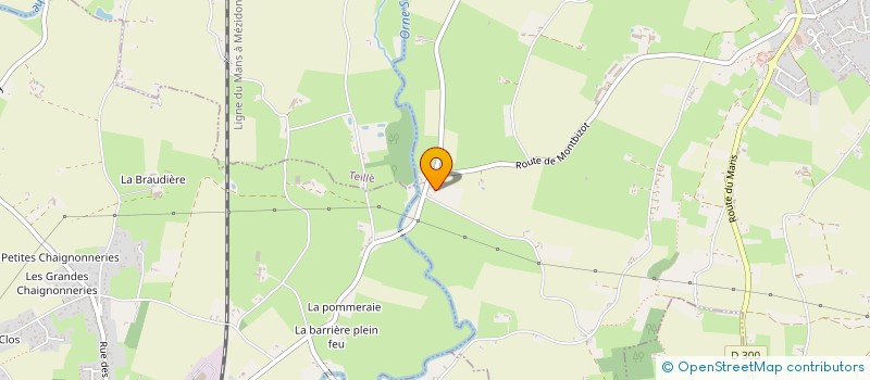 localisation de l'entreprise MONSIEUR DAMIEN EGON  BALLON-SAINT MARS