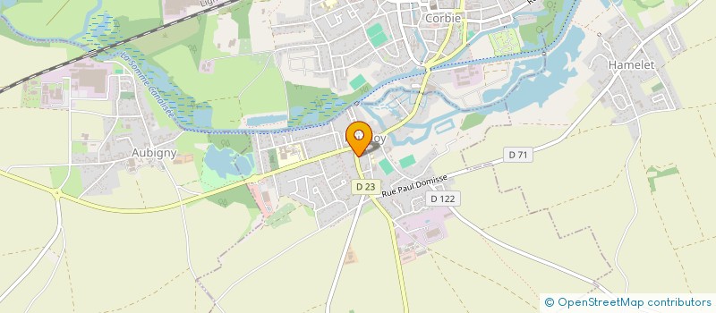 localisation de l'entreprise MONSIEUR DAMIEN EMAER  FOUILLOY