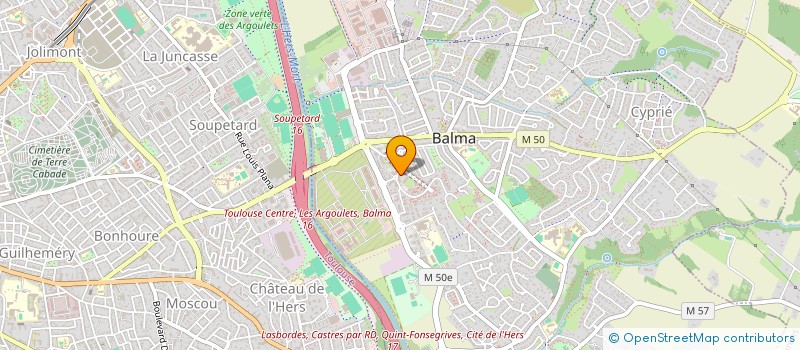 localisation de l'entreprise MONSIEUR DAMIEN ESPINASSE à BALMA