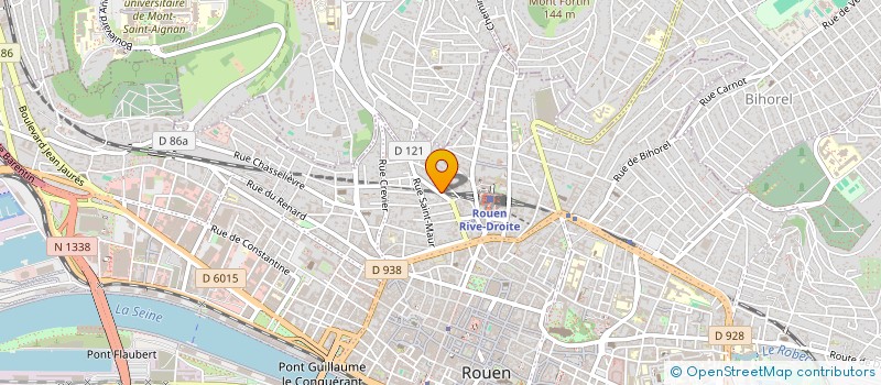 localisation de l'entreprise MONSIEUR DAMIEN ETILLIEUX à ROUEN