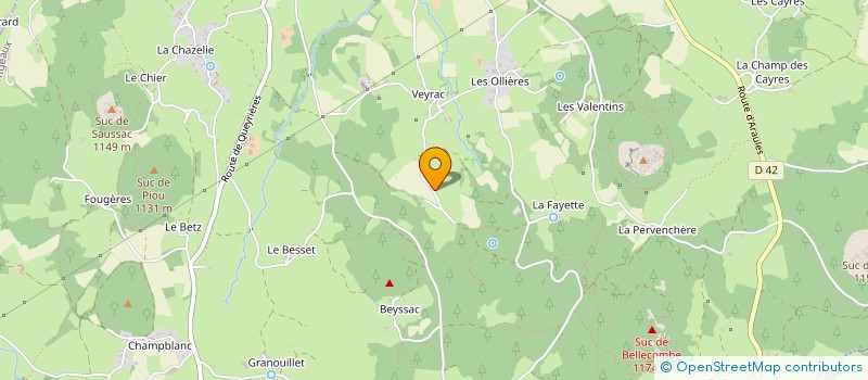 localisation de l'entreprise MONSIEUR DAMIEN FARISSIER  LAPTE