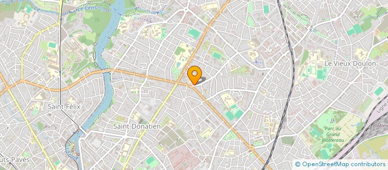 localisation de l'entreprise MONSIEUR DAMIEN FAVALE  NANTES