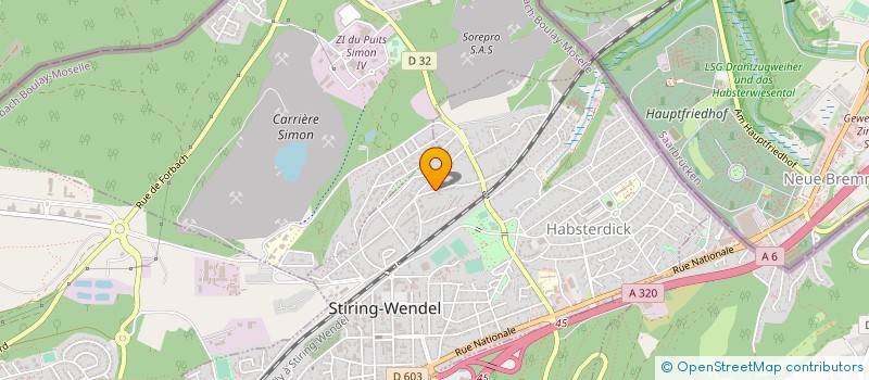 localisation de l'entreprise MONSIEUR DAMIEN FAZZI  STIRING-WENDEL