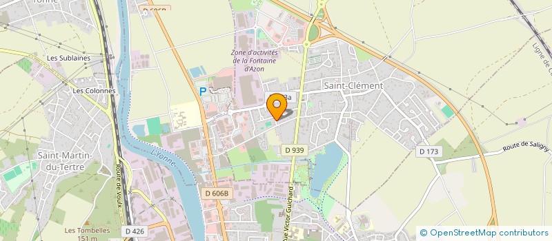 localisation de l'entreprise MONSIEUR DAMIEN FELICIE  SAINT-CLEMENT