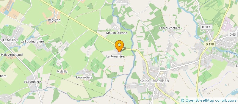 localisation de l'entreprise MONSIEUR DAMIEN FIOLLEAU  SAINT-PHILBERT-DE-GRAND-LIEU