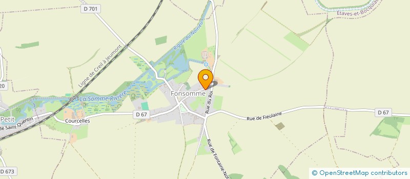 localisation de l'entreprise MONSIEUR DAMIEN FITZER  FONSOMME