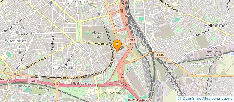 localisation de l'entreprise MONSIEUR DAMIEN FLANDRIN  OSTRICOURT