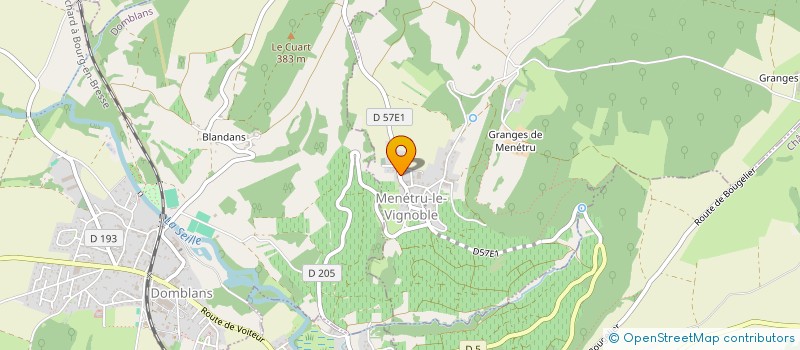 localisation de l'entreprise MONSIEUR DAMIEN FLEURY  MENETRU-LE-VIGNOBLE