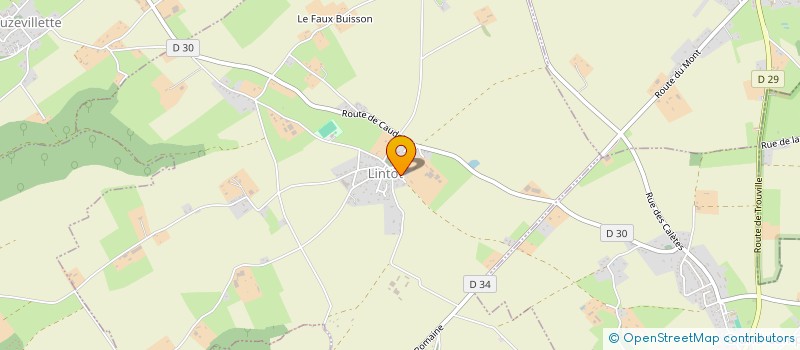 localisation de l'entreprise MONSIEUR DAMIEN FLEURY  LINTOT