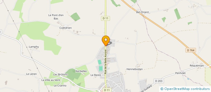 localisation de l'entreprise MONSIEUR DAMIEN FLOGEAC  REGUINY