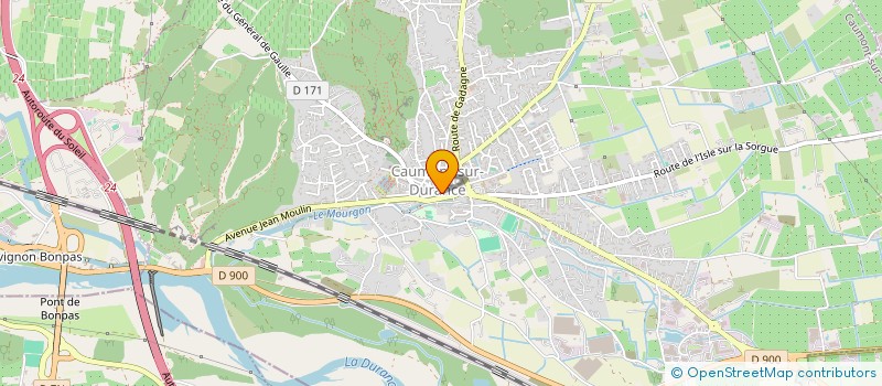 localisation de l'entreprise MONSIEUR DAMIEN FLORENZA  CAUMONT-SUR-DURANCE