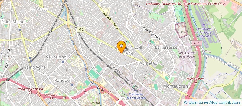 localisation de l'entreprise MONSIEUR DAMIEN FLORES à TOULOUSE