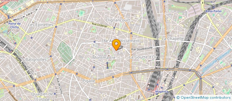 localisation de l'entreprise MONSIEUR DAMIEN FOREST  PARIS