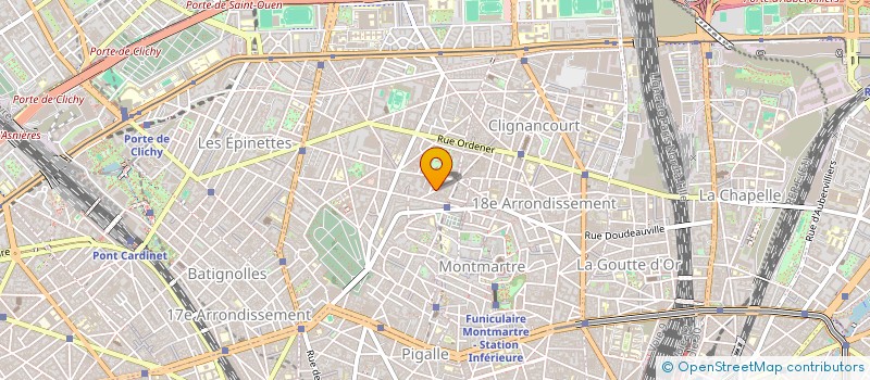 localisation de l'entreprise MONSIEUR DAMIEN FORT  PARIS