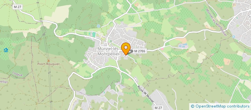 localisation de l'entreprise MONSIEUR DAMIEN FORTIER à MURVIEL-LES-MONTPELLIER