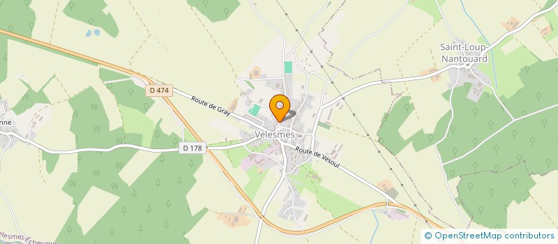 localisation de l'entreprise MONSIEUR DAMIEN FOUQUE  VELESMES-ECHEVANNE