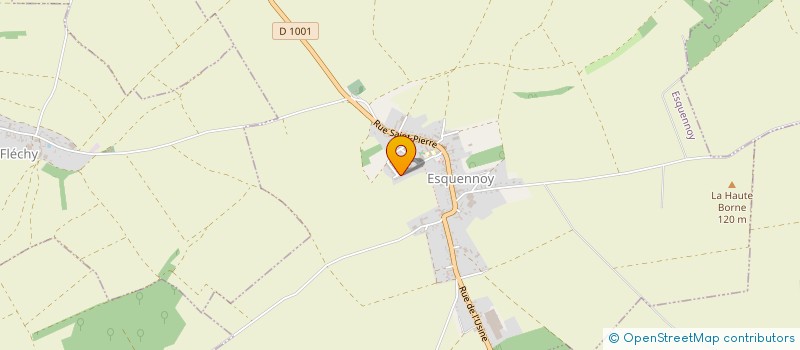 localisation de l'entreprise MONSIEUR DAMIEN FOURCY  ESQUENNOY