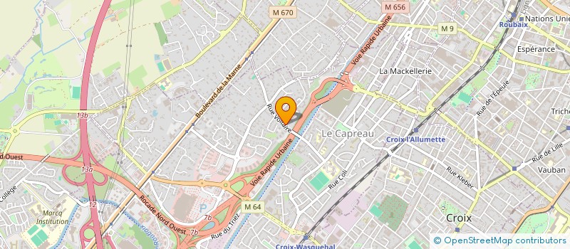 localisation de l'entreprise MONSIEUR DAMIEN FOURNET  WASQUEHAL