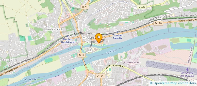 localisation de l'entreprise MONSIEUR DAMIEN FRADE  MEULAN-EN-YVELINES