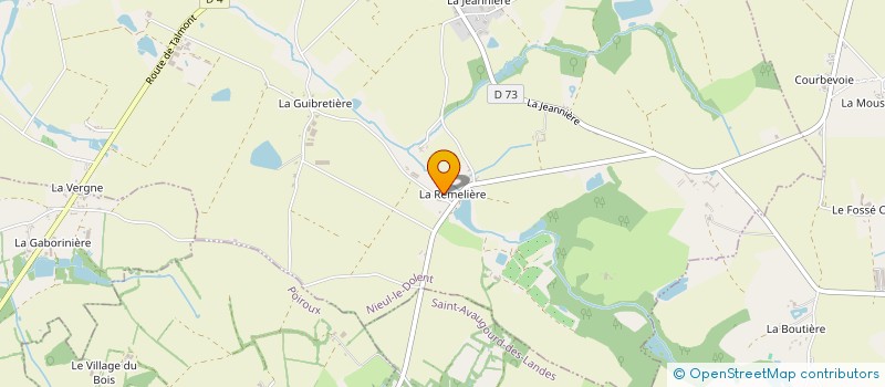 localisation de l'entreprise MONSIEUR DAMIEN FRENEAU à NIEUL-LE-DOLENT