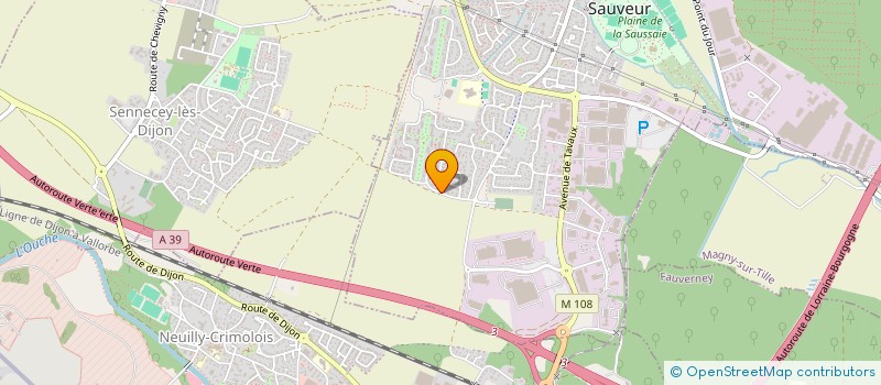 localisation de l'entreprise MONSIEUR DAMIEN FREUND  QUETIGNY